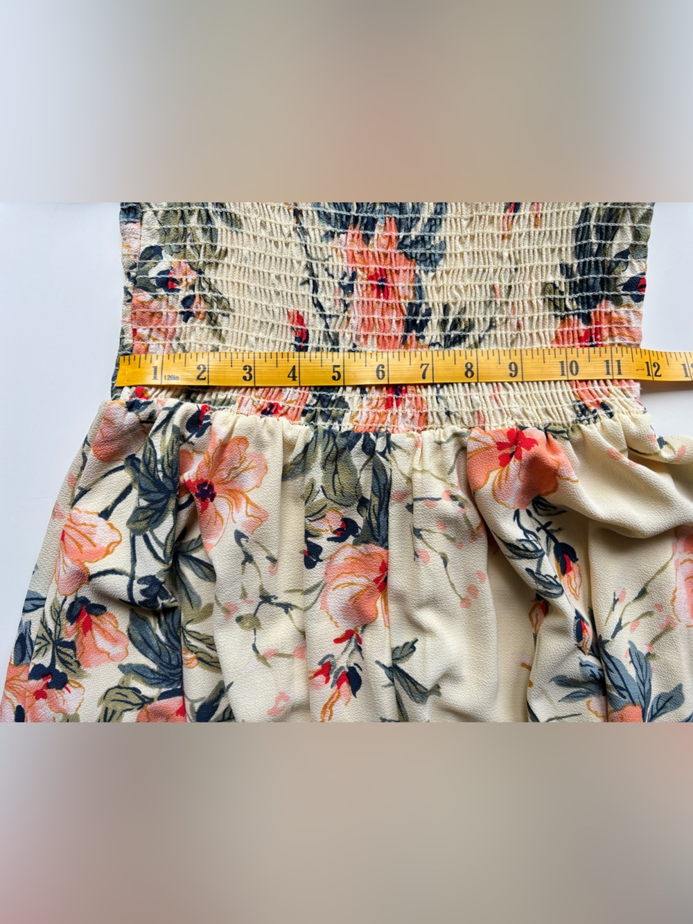 SAGE THE LABEL Yellow floral Romper Size Small - Picture 9 of 10